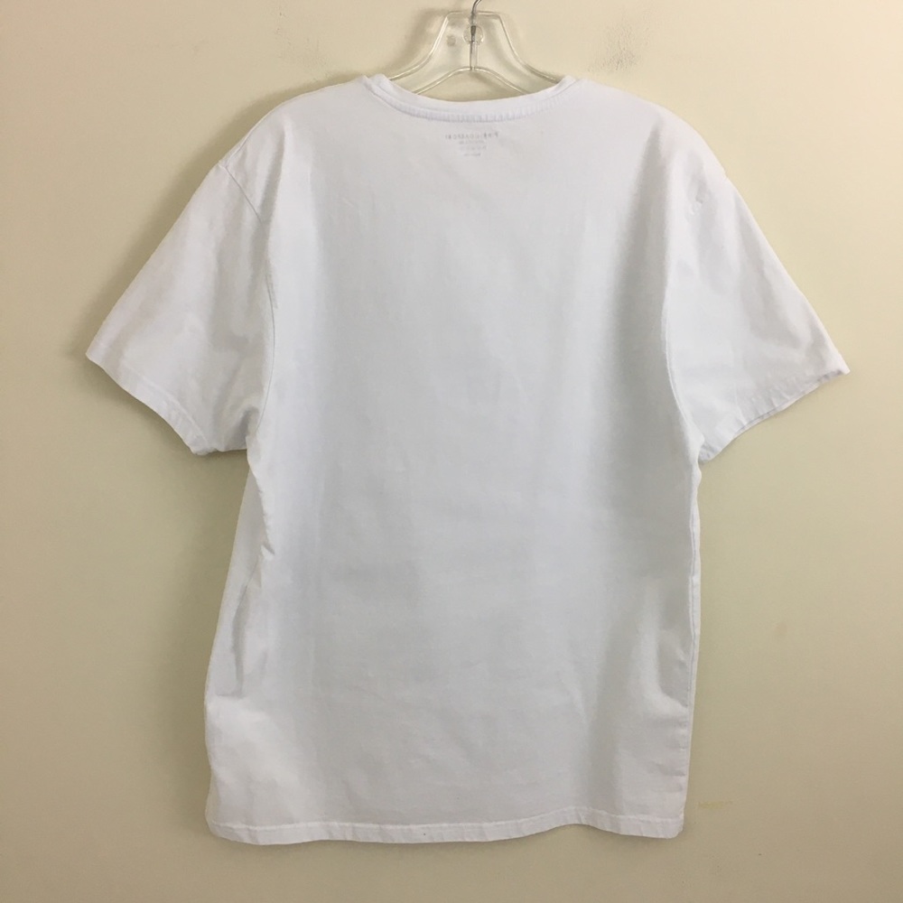 Pink Soda Sports White T-shirts Women's Size Large High Quality Thick Cotton - Picture 5 of 10
